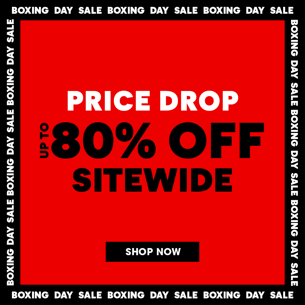 Up to 80% Off Sitewide. Shop Now.