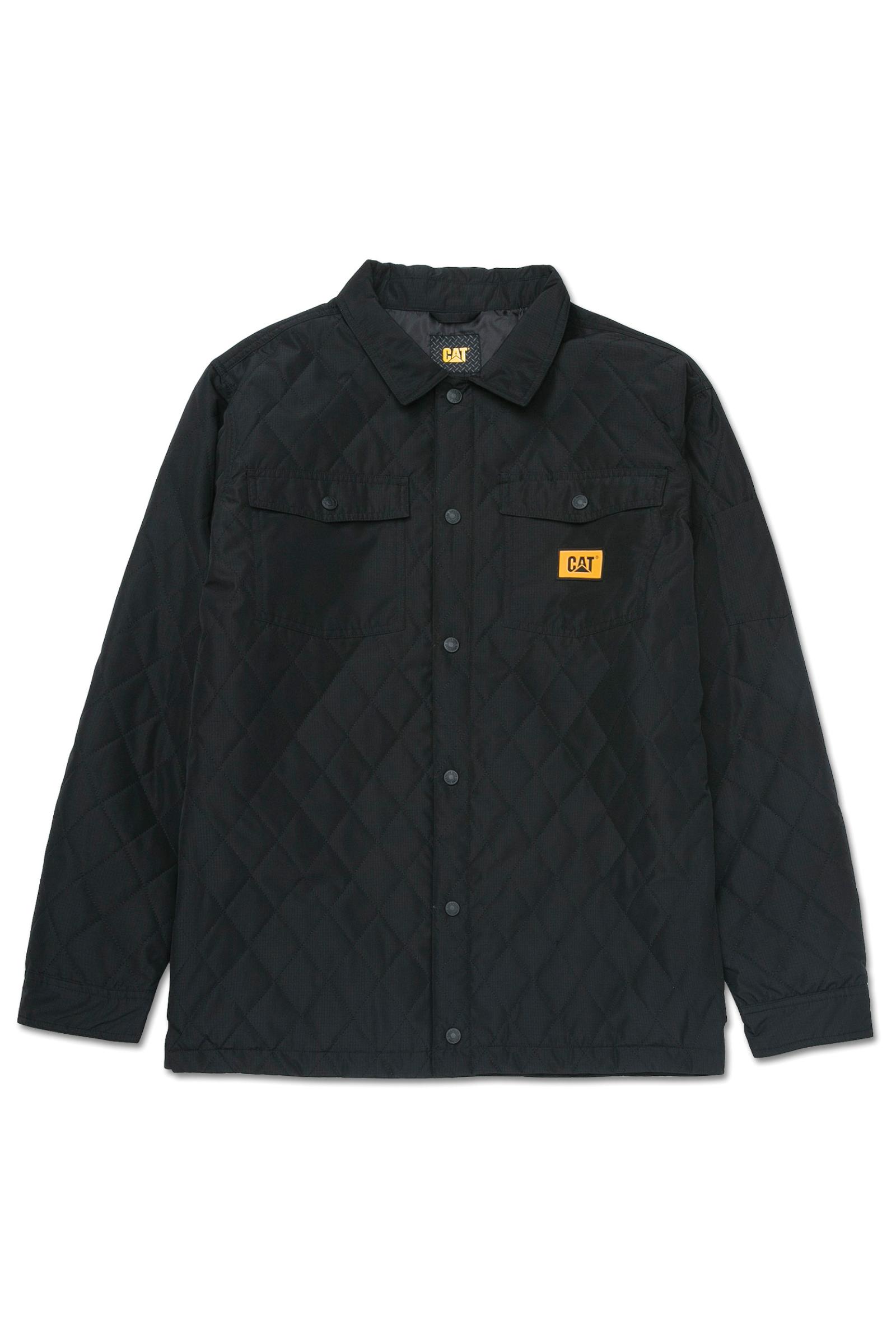 QUILTED RIPSTOP SHIRT JACKET