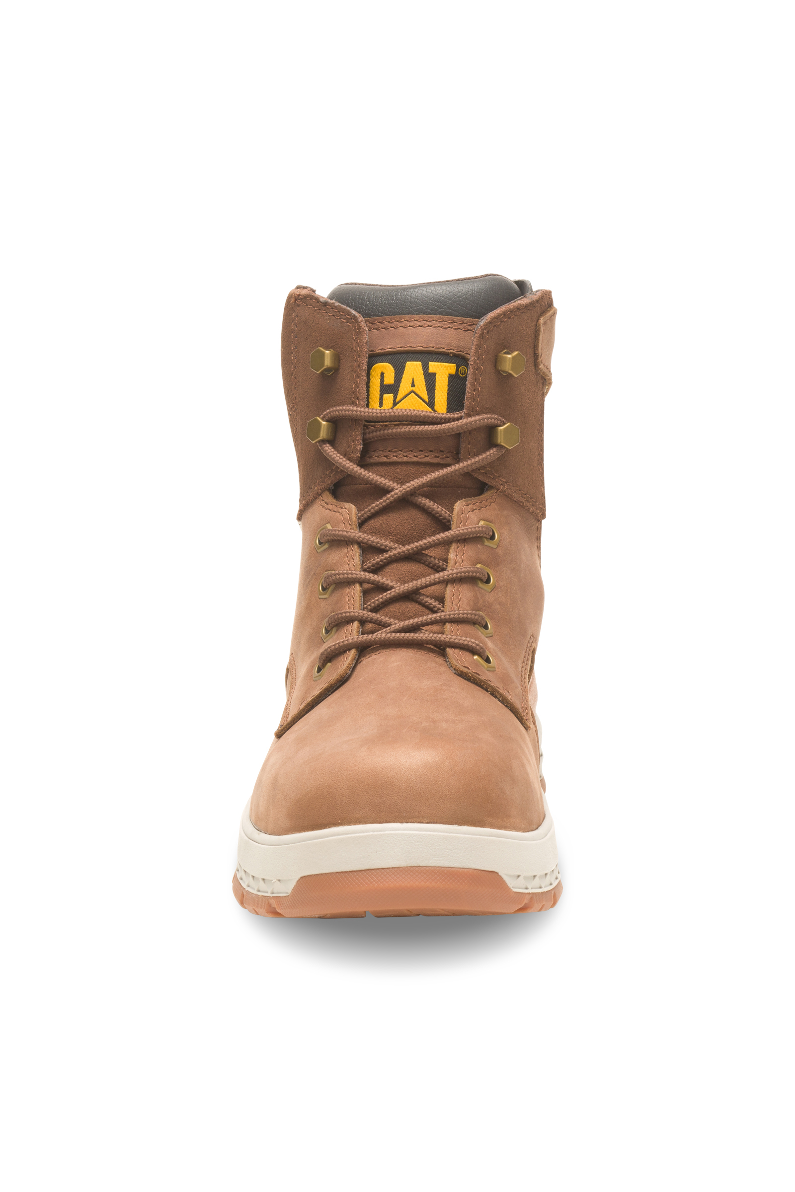 IMPACT ZIP CARBON COMPOSITE TOE WORK BOOT Mushroom CAT Workwear